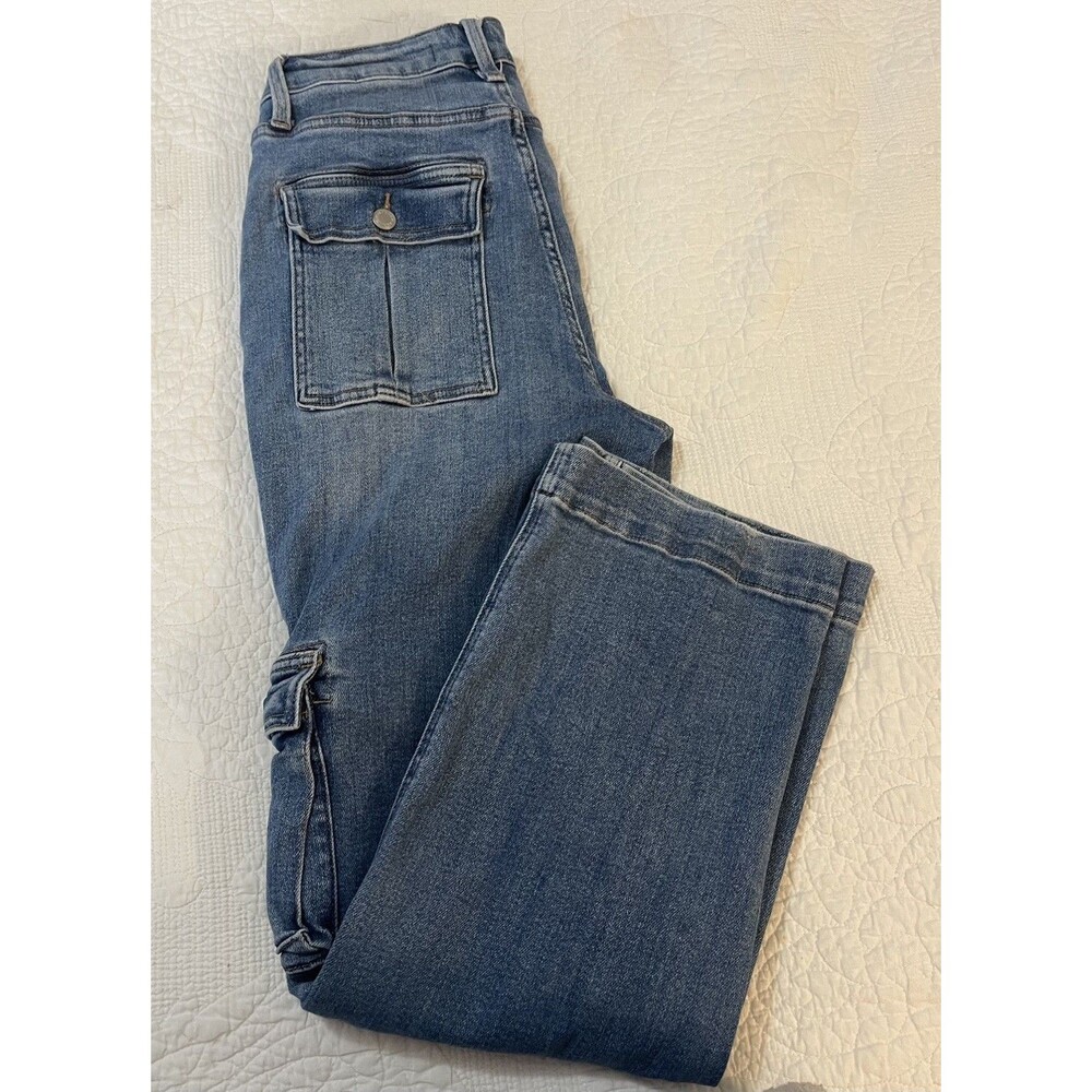 Judy Blue Multi pocket Cargo Denim Jeans 9/29